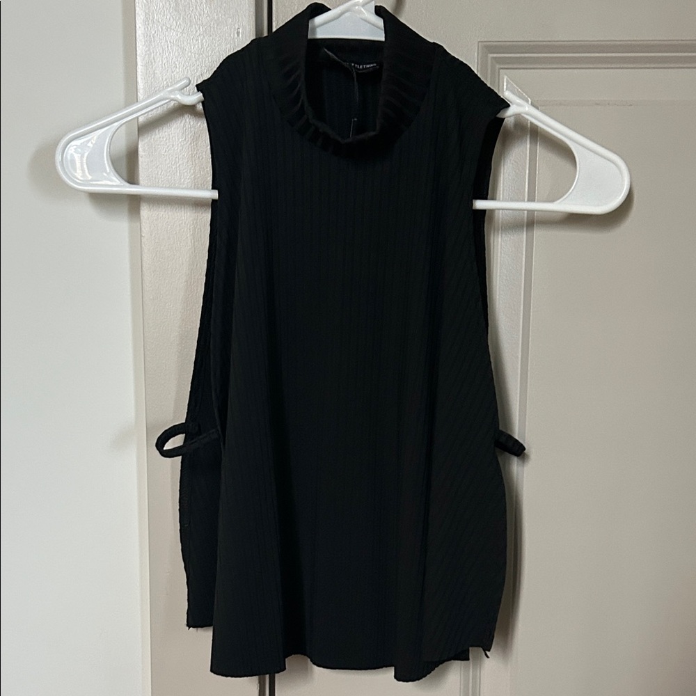 PrettyLittleThing Black Sleeveless Top